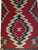 Antique Navajo Rug 2x3 | Geometric, Natural Dyes | Lower Section Detail