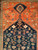Antique Persian Malayer Rug 5x10 | Tribal Village Weave | Center Section Detail
