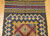 Vintage Turkish Kilim 2x6 | Flatweave Geometric | Center Section Detail