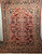 Vintage Persian Mahal Sultanabad in an Allover Pattern in Rust Red, Navy Blue, Green, and Pink, The Persian Knot, SKU 1283