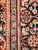 Vintage Persian Mahal Sultanabad in an Allover Pattern in Rust Red, Navy Blue, Green, and Pink, The Persian Knot, SKU 1283