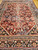 Vintage Persian Mahal Sultanabad in an Allover Pattern in Rust Red, Navy Blue, Green, and Pink, The Persian Knot, SKU 1283