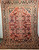 Antique Persian Mahal Sultanabad Rug 6x9 | Allover Floral | Full View on Floor