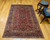 Antique Persian Kashan Rug | Floral Medallion | In-Room View 4