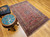 Antique Persian Kashan Rug | Floral Medallion | In-Room View 9
