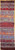 Vintage Moroccan Kilim Runner 2x6 | Stripe Flatweave