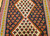 Antique Persian Senneh Kilim 2x3 | Fine Flatweave | Center Section Detail