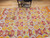 Vintage Room Size Turkish Kilim 6x10 | Autumn Colors | In-Room View