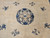 19th Century Room Size Chinese Peking Rug in Ivory, Navy, Baby Blue, The Persian Knot Gallery, SKU 1019