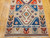 Vintage Turkish Kilim 2x6 | Flatweave Geometric | Top Section Detail