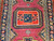 Antique Caucasian Karabagh Rug 3x11 | South Caucasus | Center Field Close-Up