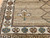 Antique Persian Kurdish Bidjar Rug | Tribal Geometric | Center Field Close-Up