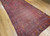 Vintage Moroccan Gallery Rug in Geometric Pattern in Soft Red, Yellow, Green. The Persian Knot, SKU 1540