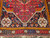 Antique Persian Qashqai Tribal Rug 6x9 | Geometric | In-Room View