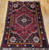Antique Persian Qashqai Tribal Rug 6x9 | Geometric | In-Room View 8