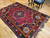 Vintage Persian Qashqai Tribal Rug in Red, Blue, Ivory, Green 1348, 5’ 8” x 8’ 2”, 3rd Quarter of the 1900s, The Persian Knot, SKU 1348