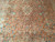 Early 1900s vintage Persian Tabriz rug. Handwoven with a pale apricot background and delicate floral pattern. Small central medallion with soft tones of blue, green, and burgundy. Ivory and green corner spandrels. Pale burgundy and green borders. Fine weave and short pile.