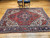 Antique Persian Heriz Rug 7x9 | Small Room Size Rare | In-Room View 2