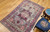 Antique Persian Kerman Lavar Rug | Floral Field | In-Room View 6
