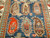 Antique Caucasian Kazak Runner 3x9 | Paisley | Center Field Close-Up