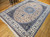 Antique Persian Nain Habibian Rug 6x9 | Silk Highlights | In-Room View 13