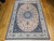 Antique Persian Nain Habibian Rug 6x9 | Silk Highlights | In-Room View 16