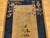 Antique Chinese Art Deco Rug 3x6 | Tan Vase Corners | Lower Section Detail