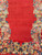 Vintage Persian Kerman Runner in Floral Design in Red, Yellow, Blue,  @thepersianknot  , SKU 1133