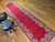 Vintage Persian Kerman Runner in Floral Design in Red, Yellow, Blue,  @thepersianknot  , SKU 1133