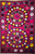 Vintage Uzbek Suzani Embroidery | Silk on Cotton
