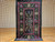 Vintage Uzbek Silk Embroidery Suzani in Black, Red, Green, Ivory,  Blue,  @thepersianknot  , SKU 1669