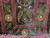 Vintage Uzbek Silk Embroidery Suzani in Black, Red, Green, Ivory,  Blue,  @thepersianknot  , SKU 1669