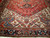 Antique Persian Heriz Rug 11x19 | Oversized Ivory Field | Center Field Close-Up