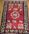 Antique Karabagh Kilim 7x10 | Brilliant Red Floral | In-Room View 5