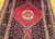 Antique Persian Hamadan Rug 5x10 | Village Geometric | Border Detail