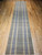 Vintage American Rag Runner 2x6 | Handwoven Stripe | Center Section Detail
