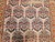 Antique Persian Bidjar Rug 2x6 | Durable Village Weave | Border Detail