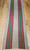 Vintage American Rag Runner 2x6 | Handwoven Stripe | Top Section Detail
