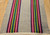 Vintage American Rag Runner 2x6 | Handwoven Stripe | Center Section Detail