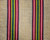 Vintage American Rag Runner 2x6 | Handwoven Stripe | Lower Section Detail