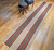 Vintage American Rag Runner 2x6 | Handwoven Stripe | In-Room View 4