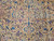 Antique Indian Agra Rug 12x14 | Mughal Floral | Center Field Close-Up