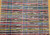 Vintage American Rag Runner 3x35 | Navy Blue Stripe | Border Detail