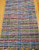 Vintage American Rag Long Runner in Stripe Pattern in Navy, Yellow, Red,  @thepersianknot  , SKU 1686
