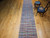Vintage American Rag Long Runner in Stripe Pattern in Navy, Yellow, Red,  @thepersianknot  , SKU 1686