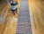 Vintage American Rag Long Runner in Stripe Pattern in Navy, Yellow, Red,  @thepersianknot  , SKU 1686