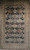 Rare mid-century Persian Nain rug with Garden of Paradise floral and animal design in dark blue with silk highlights, The Persian Knot Gallery, SKU 1201