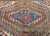 Antique Karabagh Rug 5x8 | Ivory Field Geometric | Center Field Close-Up
