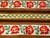 Antique American Hooked Rug 2x3 | Folk Art Floral | Center Section Detail