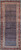 Antique Persian Kurdish Rug 5x10 | Tribal Geometric